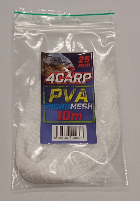 PVA punčocha 4Carp nabízí perfektní kvalitu za skvělou cenu. PVA se rozpouští i ve velmi studené vodě.