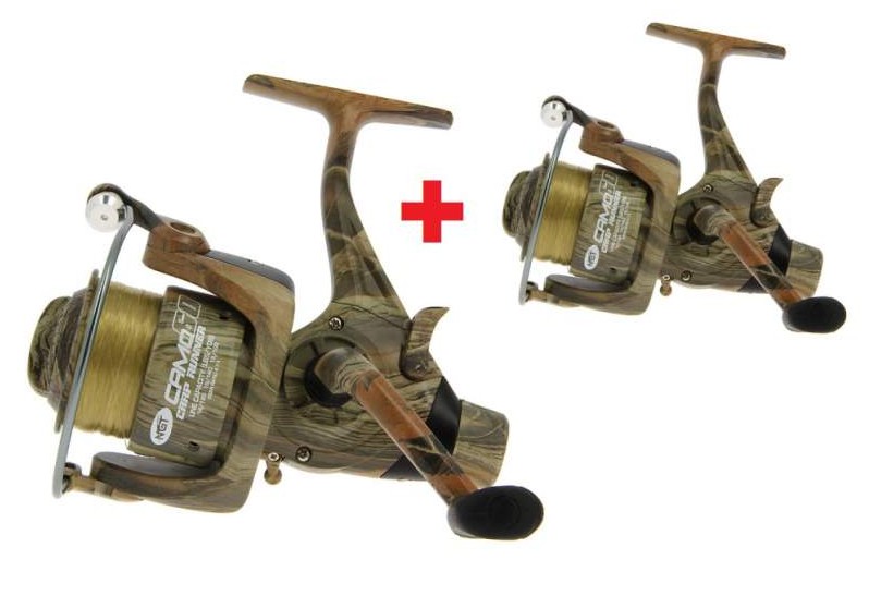 AP Naviják Carp Runner Camo 60 1+1 ZDARMA!Super akční nabídka, kupte jeden naviják a druhý dostanete zcela zdarma!