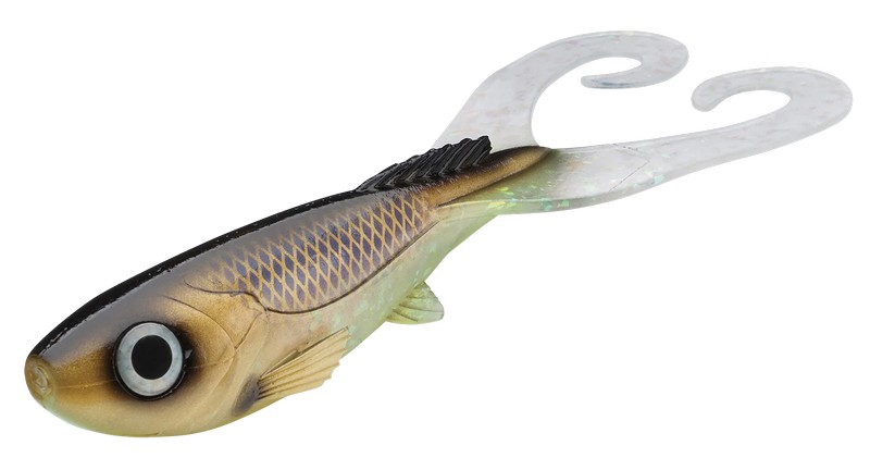 🐊 BEAST Twin Tail je nástraha stvořená pro momenty, kdy potřebuješ maximální pohyb, dráždivou akci a stoprocentní důvěru. Její dvojitý kroucený ocas pracuje i při pomalém vedení a vytváří silné vibrace, které štiky vnímají i na větší vzdálenost. 🎣 Ideální pro lov: v chladnější vodě, kde dravec reaguje na jemný pohyb při propadávání nebo pomalém vláčení když je potřeba upoutat pozornost i pasivních ryb 🛠️ Vlastnosti nástrahy: dvojitý ocas pro extra vibrace detailní tělo s ručním vzhledem vhodné pro montáže na jigovou hlavu i shallow rig Dostupné v různých barvách a velikostech – připravené pro přímý útok na trofejní štiky!