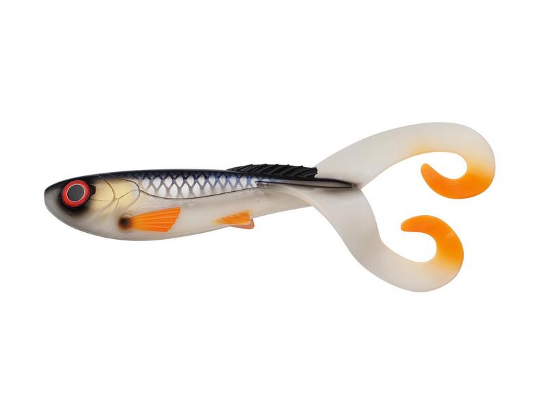 🐊 Abu Garcia Beast TwinTail Roach – Spolehlivý útok i při pomalém vedení. 💥 TwinTail je nástraha, která ve vodě vytváří extrémní vibrace díky svému dvojitému kroucenému ocasu. I při velmi pomalém vedení provokuje dravce k útoku – ideální do studené vody, zakalených podmínek nebo při slabé aktivitě ryb.