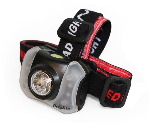 Čelová lampa Delphin Polar_X
