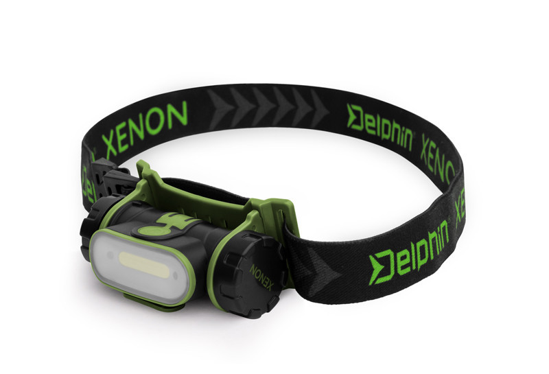 Čelová lampa Delphin Xenon UC_5W