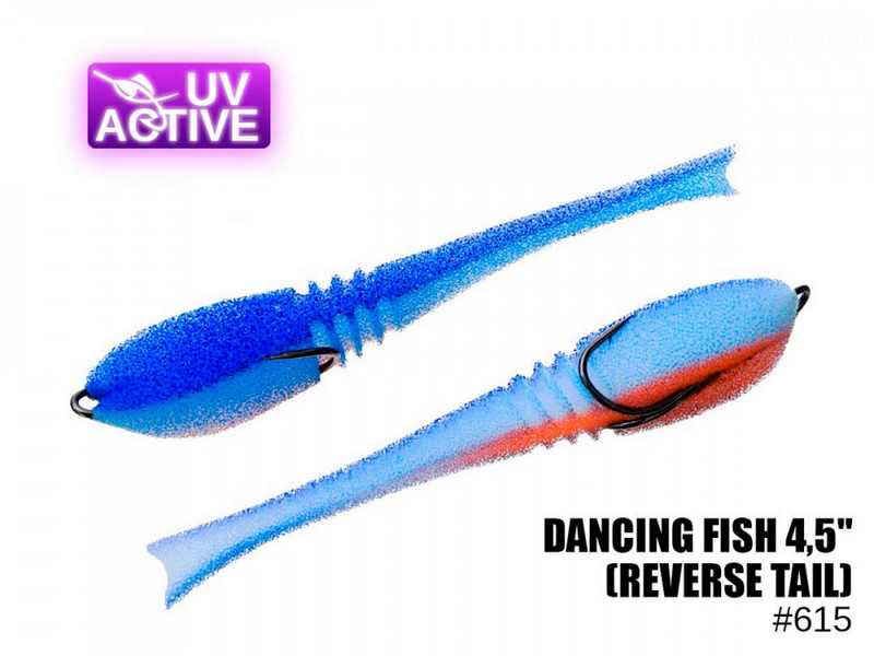 Prof Montazh Dancing Fish 4" (Reverse Tail)_10cm_PR615