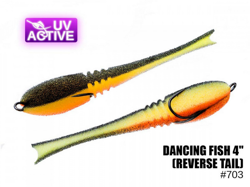 Prof Montazh Dancing Fish 4" (Reverse Tail)_10cm_PR703