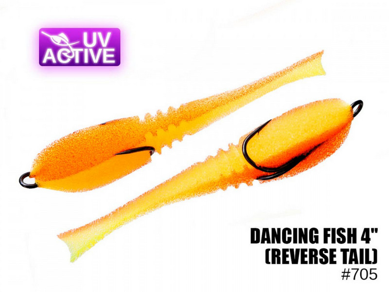 Prof Montazh Dancing Fish 4" (Reverse Tail)_10cm_PR705