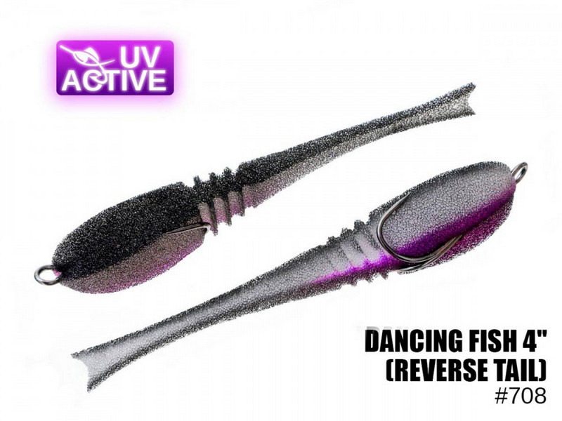 Prof Montazh Dancing Fish 4" (Reverse Tail)_10cm_PR708