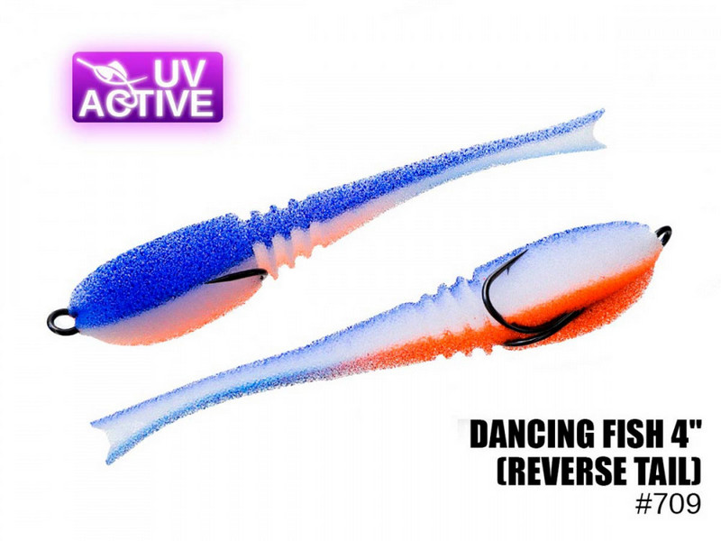Prof Montazh Dancing Fish 4" (Reverse Tail)_10cm_PR709