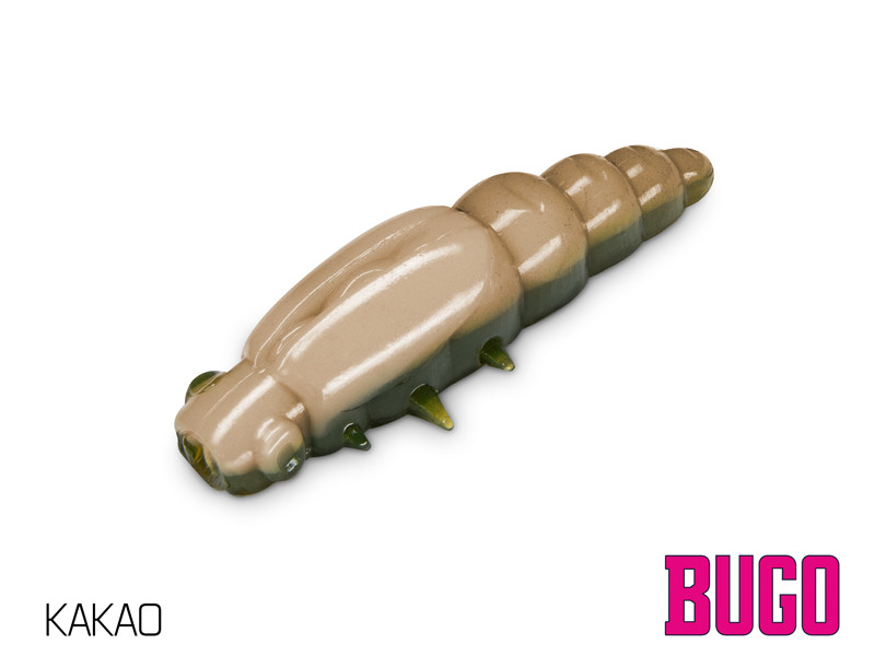 Umělá larva Delphin Bugo Cheese 4cm_Kakao