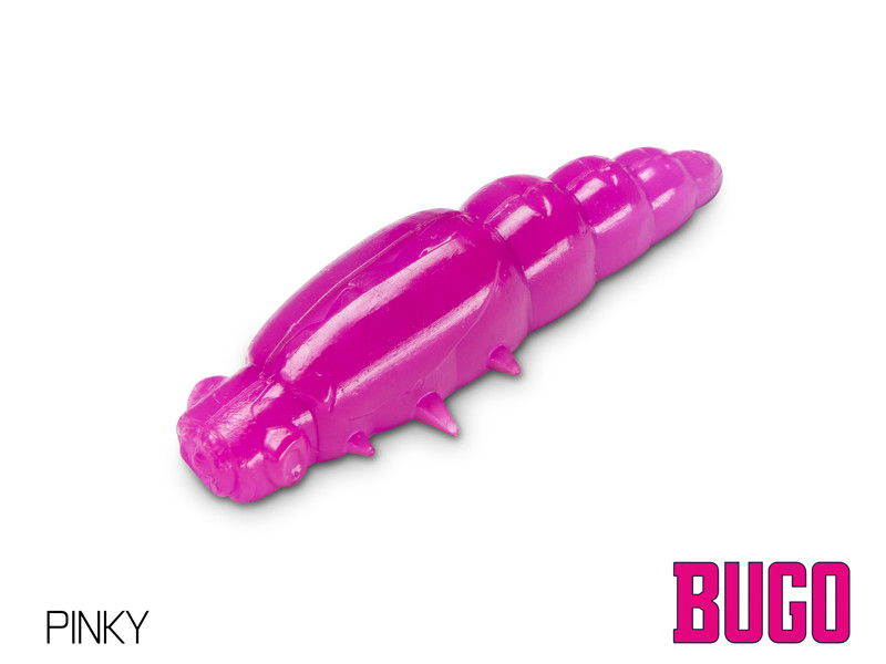 Umělá larva Delphin Bugo Cheese 4cm_Pinky