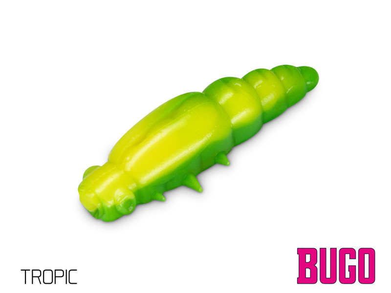 Umělá larva Delphin Bugo Cheese 4cm_Tropic