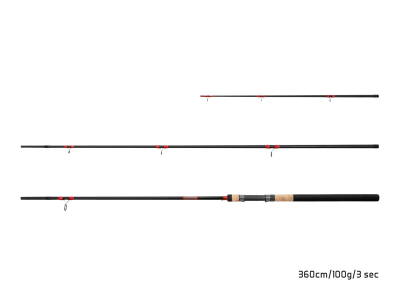 Prut Delphin Leeder Feeder 360cm 100g