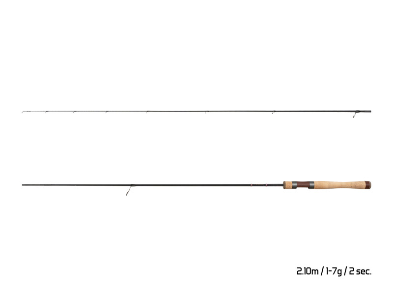 Delphin Troutera SoftLure 210 cm - extrémně lehký a citlivý přívlačový prut pro lov pstruhů