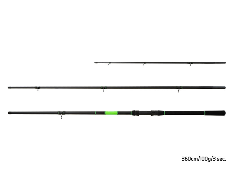 Delphin Wasabi Feeder NXT 360 cm - dostupný feeder s příjemnou akcí.