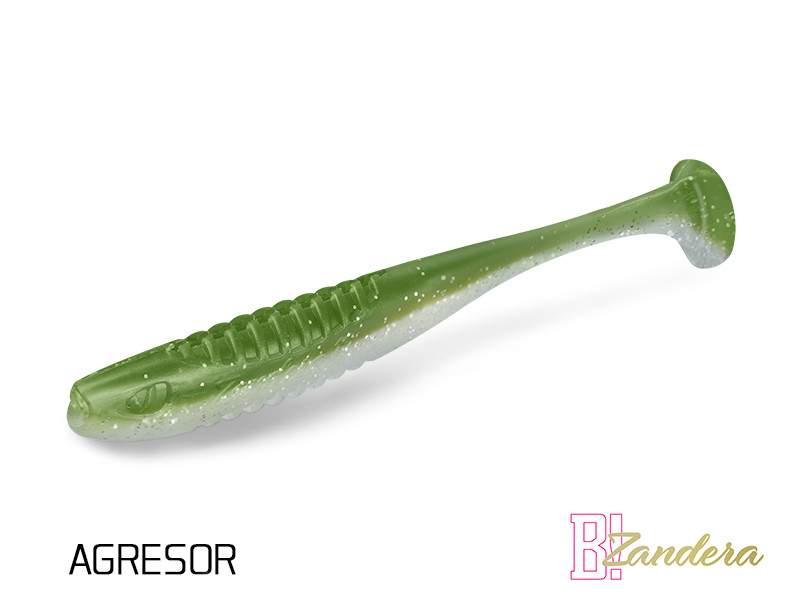 Umělá nástraha Delphin Zandera Flexi Float UVs 12cm_Agresor