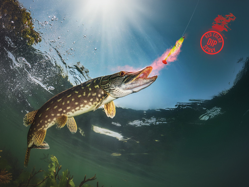 Dipovací sprej Delphin Stinx Spray_Ústřice_červená