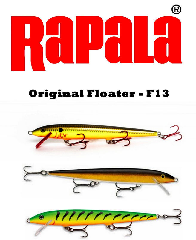 Original Floater 13 je balzový univerzální wobler s dokonale štíhlým tělem. Perfektně pracuje při všech rychlostech vláčení