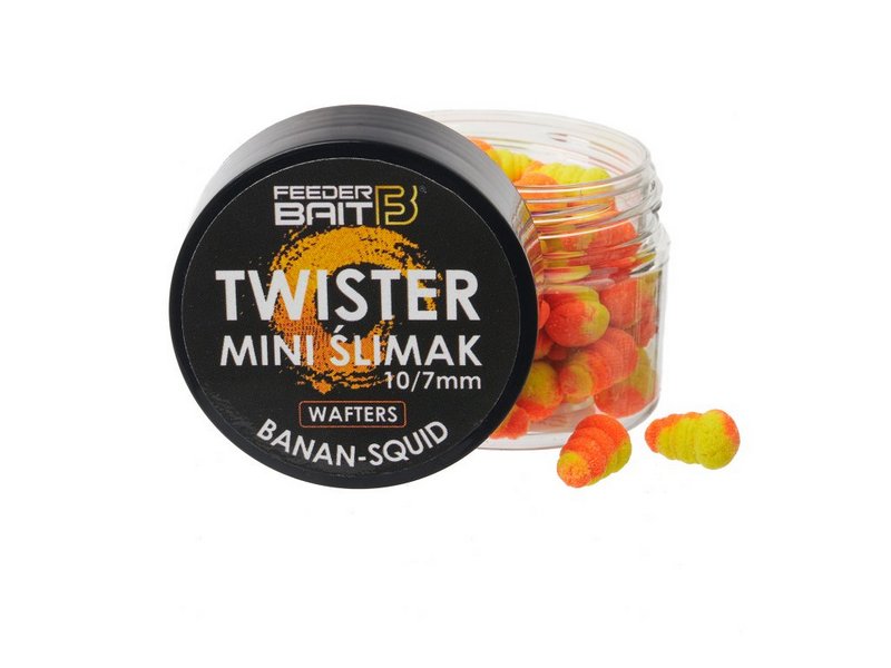 FeederBait Mini Šlimak Wafters Banán/Oliheň