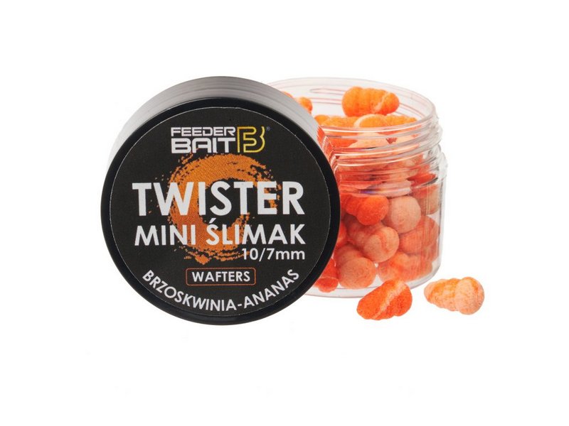 FeederBait Mini Šlimak Wafters Broskev/Ananas