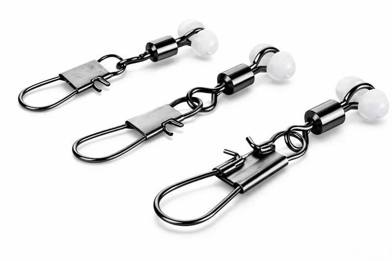 Filfishing Průjezd Sliding Swivel - praktický průjezd s karabinou a kluznou vložkou pro šetrné uchycení průběžných splávků.