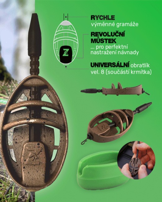 Zfish Krmítko Method Feeder ZFX