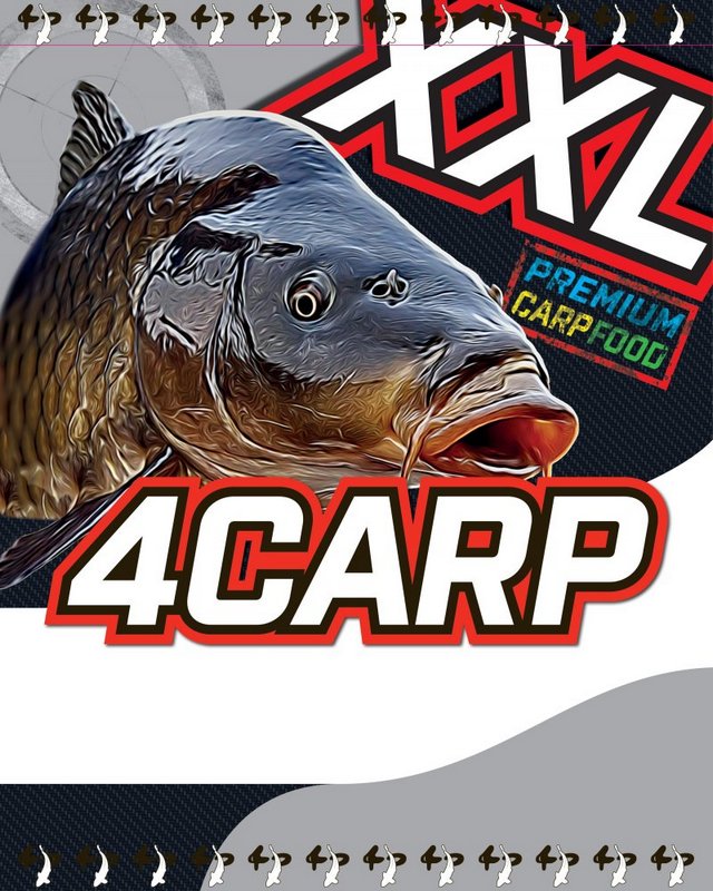 Krmítková směs 4CARP XXL je zárukou rychlého přilákání ryb na Vaše krmné místo