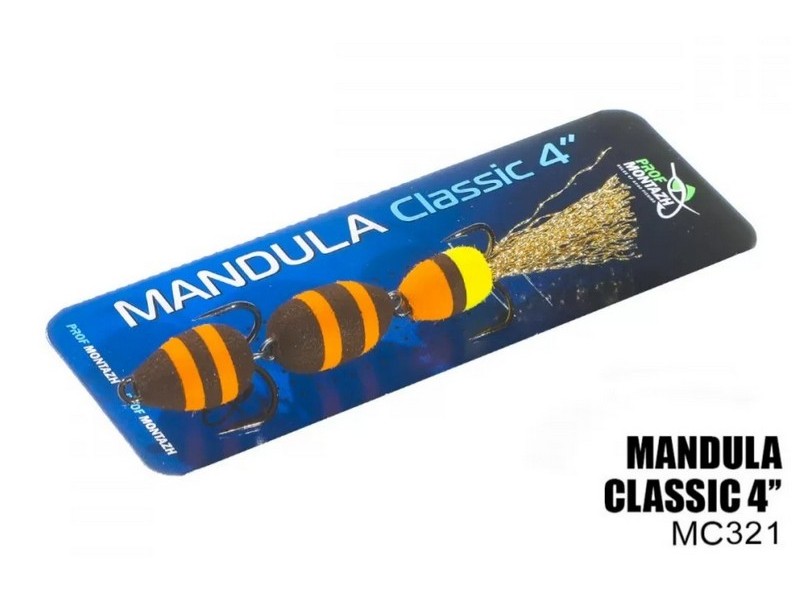 Nástraha Prof Montazh Mandula Classic 3 segmenty_10cm_3gr