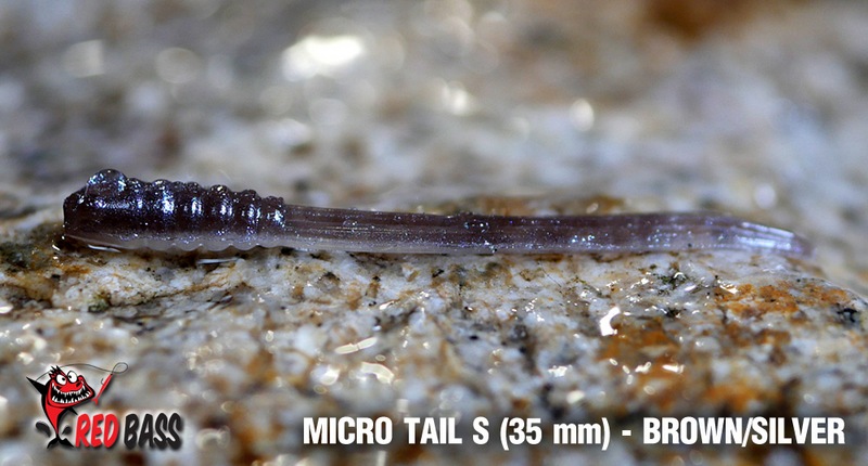 REDBASS Micro Tail S_35mm_Brown/Silver