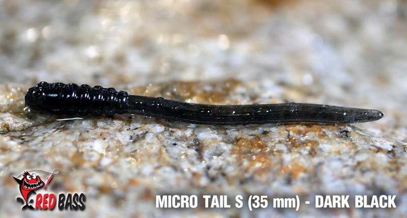 REDBASS Micro Tail S_35mm_Dark Black