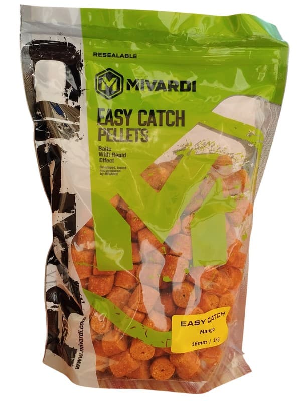 Mivardi Pelety Rapid Easy Catch Mango – pelety s dírkou k nastražení