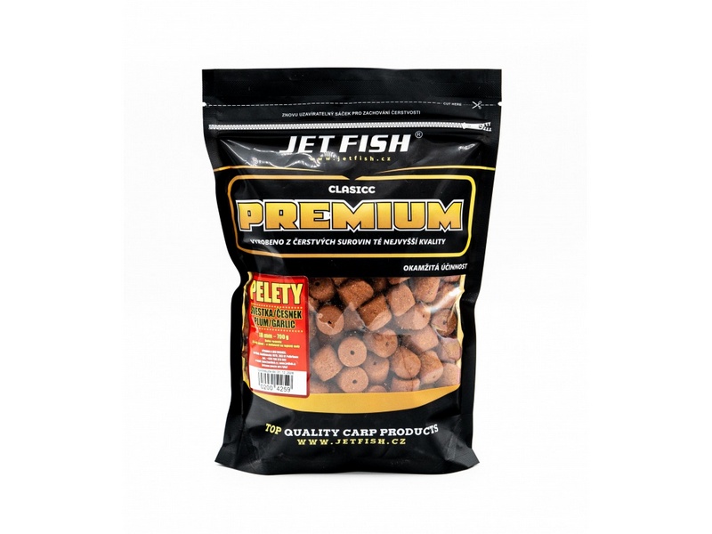 Jet Fish Pelety Premium Classic Švestka/Česnek