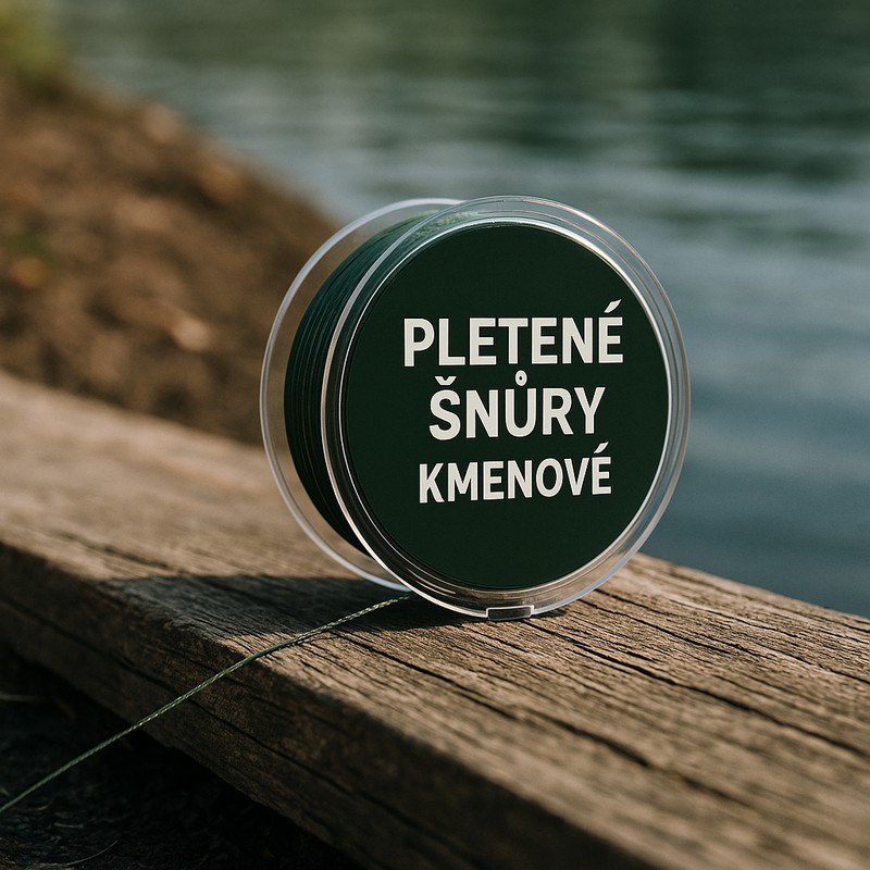 Kmenové šňůry vynikají odolností, nulovou průtažností a skvělou citlivostí – ideální pro lov dravců, kaprů i na feeder.