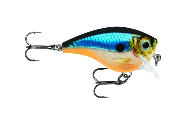 Rapala BX Brat 03 Malý nevychovanec, co se s vervou a potěšením pustí do každého souboje s rybou.Odolné tělíčko,jehož vnitřní část je vyrobena z balzy a vnější ochranná vrstva je ze silného kopolymeru. Má hladké boky a bříško ve tvaru V.Jedná se o plovoucí wobler s velmi kolébavou akcí.Je vhodný na všechny druhy dravých ryb.