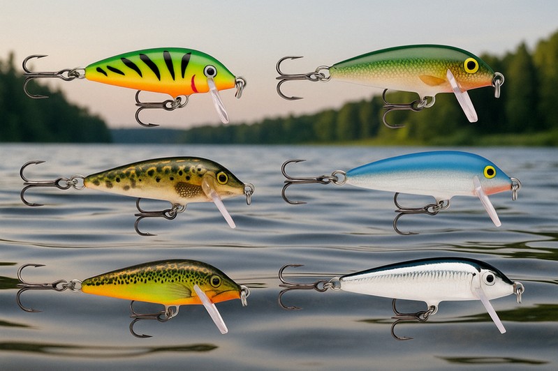 🎯 Rapala CountDown 05 – univerzální wobler pro různorodý lov Model CD05 patří mezi nejoblíbenější velikosti z řady CountDown. Díky své délce 5 cm a vyvážené konstrukci je vhodný jak pro nahazování, tak pro trolling. Perfektně se hodí do řek, tůní i jezer.