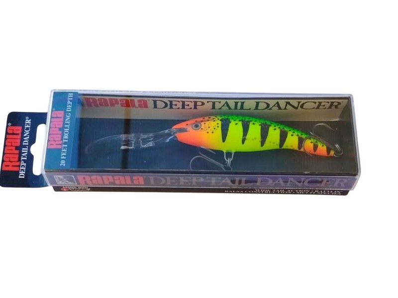 Rapala Deep Tail Dancer 09 YRT je plovoucí wobler s hlubokým ponorem, navržený pro přesné vedení ve vodním sloupci až do 6 metrů.