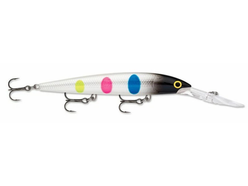 🐟 Hluboko potápivý wobler se zvukovým efektem – Rapala Down Deep Husky Jerk 14 BWB. Tento wobler je navržený pro lov ve větších hloubkách, kde díky neutrální potápivosti zůstává v zóně útoku i při přerušení navíjení. Precizní vyvážení zajišťuje stabilní chod, který funguje spolehlivě při klasickém nahazování i při trollingu.