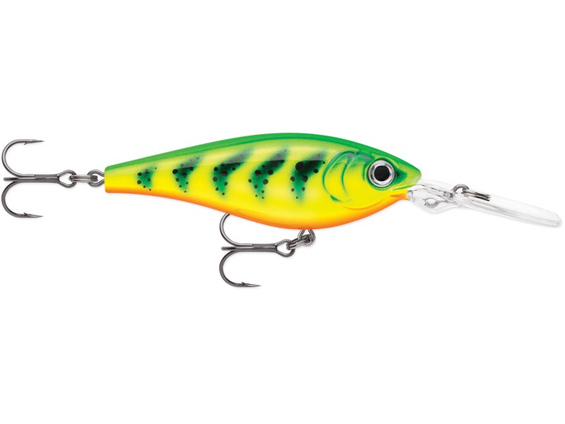 Rapala Harvest Shad Fire Tiger – zvukový wobler pro dravce