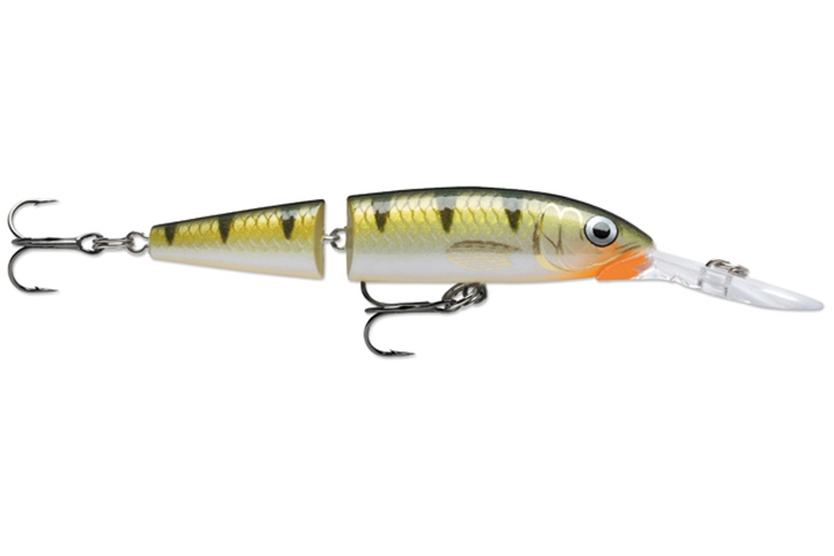 Rapala Jointed Deep Husky Jerk 08 YP je dvoudílný zvukový wobler s výrazným chodem. Plastové tělo, neutrální schopnost plavání, efektní barvy. Tato nástraha je mimořádně účinná při pomalém vedení za chladnějšího počasí, díky přesnému vyvážení dokáže ustrnout při zastavení navíjení.