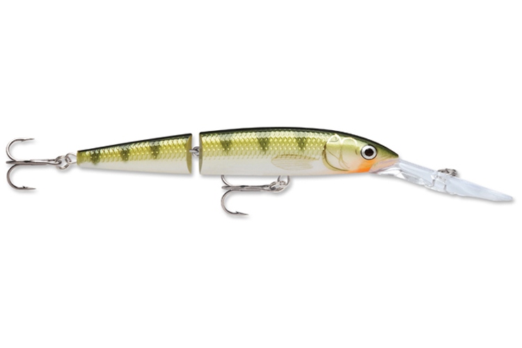 Rapala Jointed Deep Husky Jerk 12 YP je dvoudílný zvukový wobler s výrazným chodem. Plastové tělo, neutrální schopnost plavání, efektní barvy. Tato nástraha je mimořádně účinná při pomalém vedení za chladnějšího počasí, díky přesnému vyvážení dokáže ustrnout při zastavení navíjení.