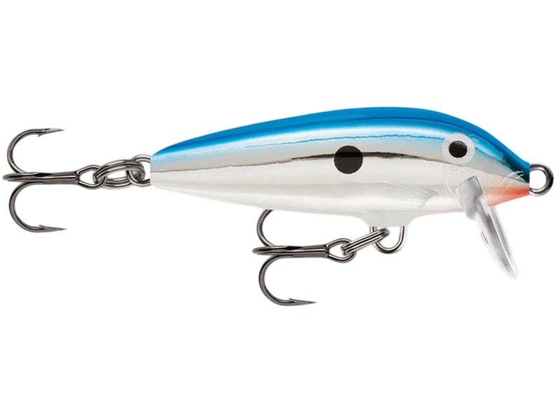 Rapala Original Floater 03 CHB - Chrome Blue - Malý plovoucí wobler