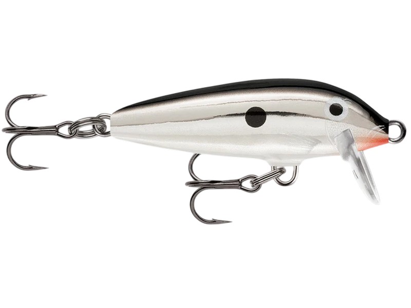 Rapala Original Floater 03 MS - Metallic Silver - Malý plovoucí wobler