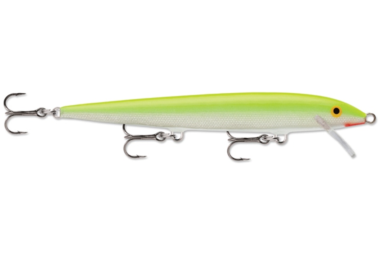 Rapala Original Floater 11 - Silver Fluorescent Chartreuse