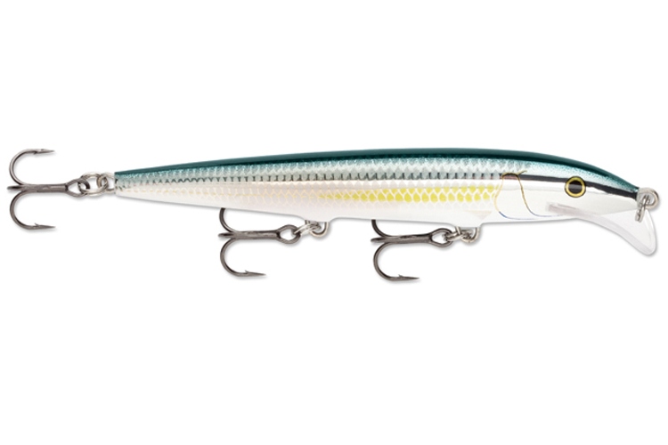 Rapala Scatter Rap Minnow je klasický plovoucí balzový wobler s tvarem těla stejným jako Original Floating