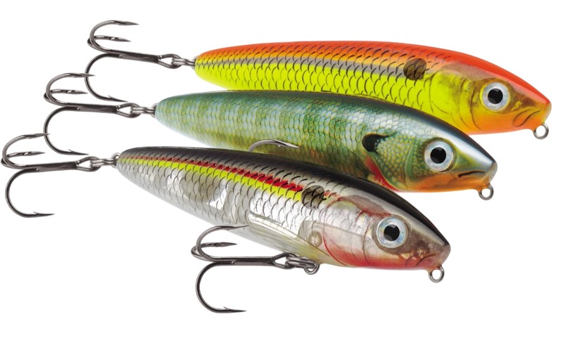 Rapala Skitter Walk je plovoucí hladinový wobler určený pro lov dravých ryb těsně pod hladinou.