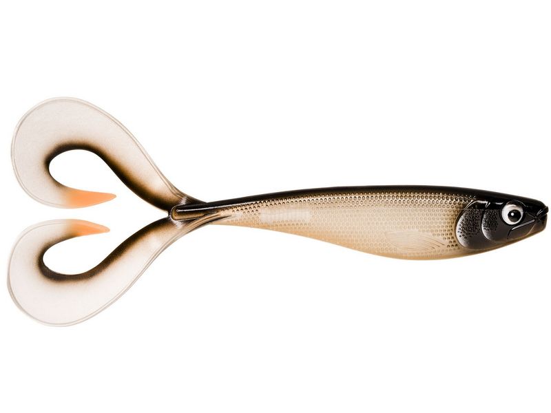🐉 Rapala Soft Olio 18 HLW– Halloween twin-tail nástraha pro trofejní úlovky Silný rolling pohyb, doplněný o dráždivý tanec dvojitého ocasu, dělá z Rapala Soft Olio smrtící nástrahu pro štiky, sumce i další velké predátory. Texturované měkké tělo vysílá vibrace do všech směrů, zatímco při přerušení vedení ocas svůdně doskakuje do hloubky.