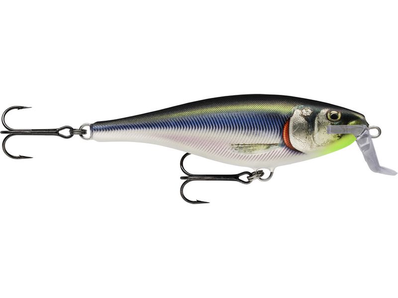 🐟 Rapala Super Shad Rap 14 RSML – balzový wobler s přirozeným pohybem. Tento legendární model patří k nejoblíbenějším woblerům pro lov trofejních dravců. Originálně tvarovaná lopatka dodává nástraze rytmický, široký pohyb s vysokou frekvencí kmitů, díky čemuž dokonale napodobuje zraněnou kořist.