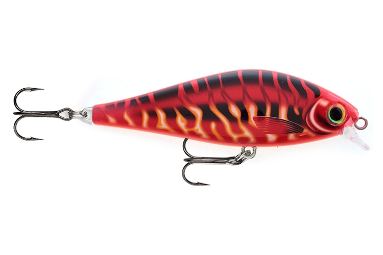 Rapala Super Shadow Rap DFP je pomalu potápivá nástraha, která provádí ostré výpady do stran a pak pomalu klesá do hloubky jako umírající ryba. Tělíčko je mimořádně odolné a dokonale imituje siluetu velké rybky Jemné potřepání prutem stačí na okamžitou reakci, ostré škubnutí pošle nástrahu pomalu do hloubky přímo před dravce.