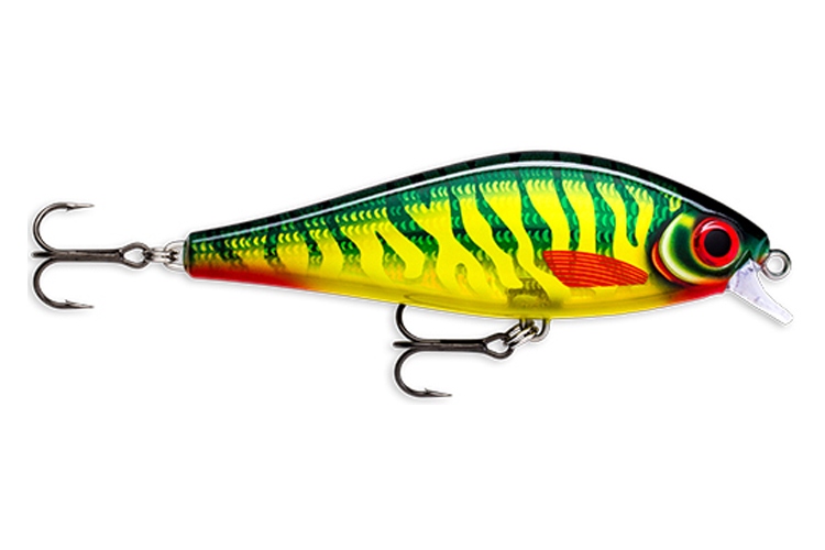 Rapala Super Shadow Rap HTP je pomalu potápivá nástraha, která provádí ostré výpady do stran a pak pomalu klesá do hloubky jako umírající ryba. Tělíčko je mimořádně odolné a dokonale imituje siluetu velké rybky Jemné potřepání prutem stačí na okamžitou reakci, ostré škubnutí pošle nástrahu pomalu do hloubky přímo před dravce.