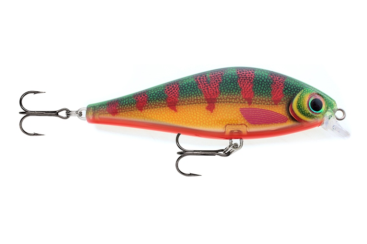 Rapala Super Shadow Rap SPRT je pomalu potápivá nástraha, která provádí ostré výpady do stran a pak pomalu klesá do hloubky jako umírající ryba. Tělíčko je mimořádně odolné a dokonale imituje siluetu velké rybky Jemné potřepání prutem stačí na okamžitou reakci, ostré škubnutí pošle nástrahu pomalu do hloubky přímo před dravce.