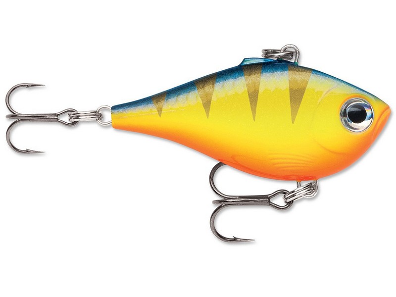 Rapala Ultra Light Rippin Rap GHP. Potápivá bez lopatková ultralehká nástraha vytváří pod vodou intenzivní vibrační pohyb. V těle je integrované chrastítko, které při pohybu vydává chrastivé zvuky a vibrace, jež se šíří vodou. Tělíčko s tvarovanými šupinami, vybavené dvěma trojháčky, můžete použít i při vertikálním jiggingu.