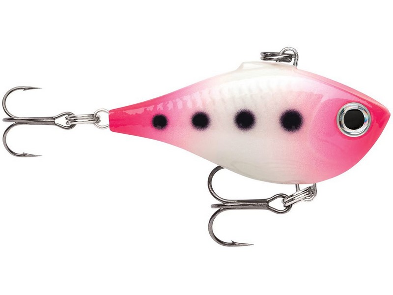 Rapala Ultra Light Rippin Rap GPSQ. Potápivá bez lopatková ultralehká nástraha vytváří pod vodou intenzivní vibrační pohyb. V těle je integrované chrastítko, které při pohybu vydává chrastivé zvuky a vibrace, jež se šíří vodou. Tělíčko s tvarovanými šupinami, vybavené dvěma trojháčky, můžete použít i při vertikálním jiggingu.